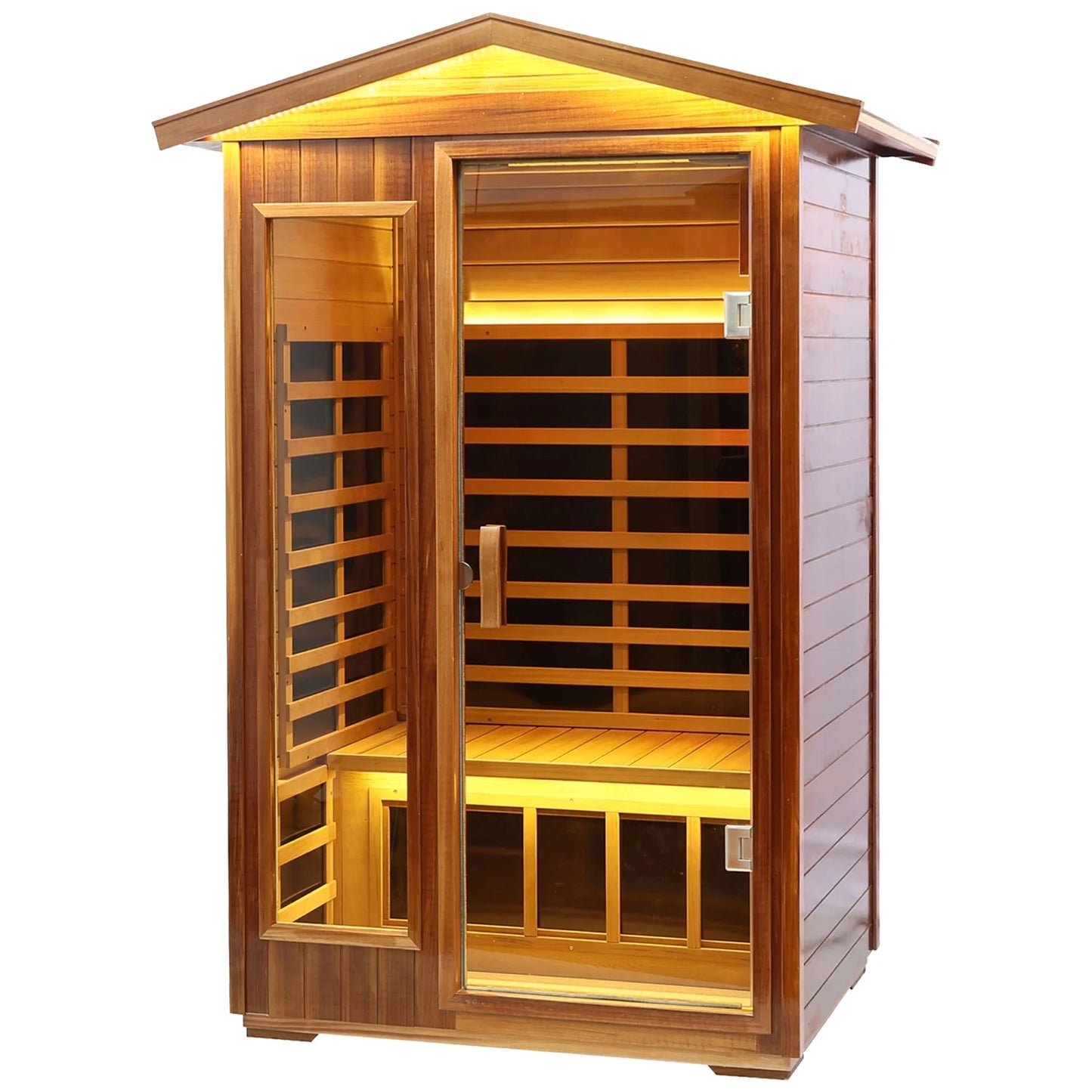 Outdoor Far-Infrared Sauna for Two People Ideal for Relaxation and Detoxification