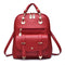 Female Bag Fashion PU Leather Dual-Use Backpack