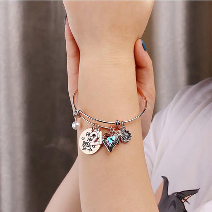 Birthday Gifts for Women Girls Bracelet, Birthday Charm Bracelets 10Th 20Th 30Th 40Th 50Th 60Th 70Th 80Th 90Th Birthday Gift for Daughter, Sister, Friend, Teen Girls, Mom, Grandma